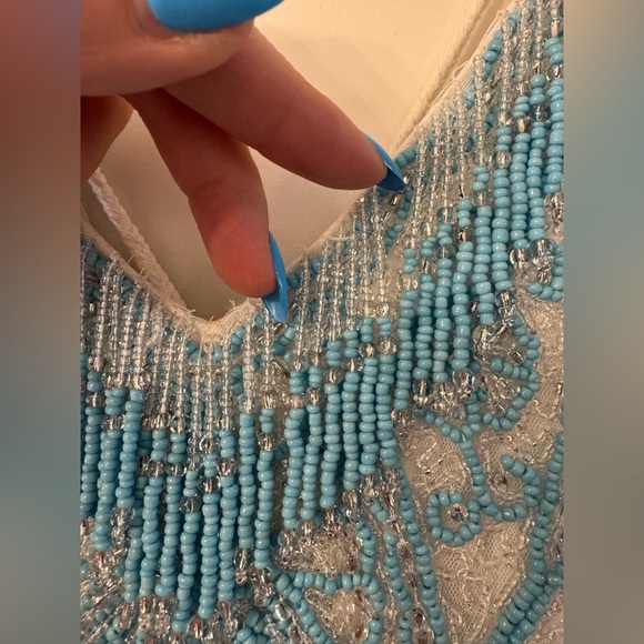 Free People Beaded Turquoise Spirit Maxi Dress - Picture 8 of 14